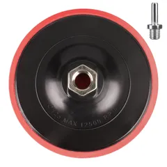 【新着商品】125mm サンディングパッド 研磨ディスク 曲面研磨アダプター ポリッシャー STEBRUAM 磨きとフック