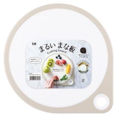 【メール便！！】　まるいまな板　25ｃｍ　ホワイト