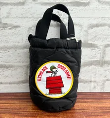 ◾️HOUSTON×スヌーピー ヒューストン  PEANUTS EFFECT BAG フライングエース 2wayバッグ【Hou-6886】