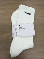 NIKE ナイキ　靴下　ワンセットのみ　ソックス　ホワイト　DRI-FIT XL 27-29cm