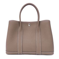 エルメス HERMES ハンドバッグ ガーデンパーティTPM K刻印 SV金具 エトゥープ ネゴンダのサムネイル