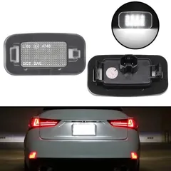 激白光 ! 交換式 ! LED ナンバー灯 ライセンス ランプ クラウン マジェスタ GWS214 AWS215 Fバージョン ベースグレード 後期 b6912