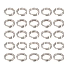 PH PandaHall 約290個 304 ステンレス 丸環 5mm マルカン ジャンプリング 二重 丸カン リング 金具セット 基礎パーツ ジュエリー用 アクセサリーパーツ DIY用品 クラフト用品 手作り素材 材料 ハンドメイド