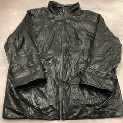VALERIE STEVENS 11 NEW ZEALAND LAMBSKIN アウター ジャケット 古着 USED ヴィンテージ VINTAGE レザージャケット スタンドカラーオーバーサイズ 本革 リアルレザー クール ライダース