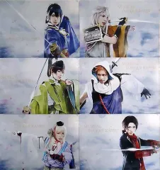 【中古】クリアファイル(男性アイドル) 集合 A4クリアファイル6枚セット 「DVD/Blu-ray ミュージカル 『刀剣乱舞』 ～阿津賀志山異聞～」 Loppi・HMV限定特典