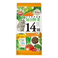 新品 ミニマルランド うさぎの毎日野菜14種 シニア 800g