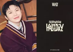 【中古】コレクションカード(男性) 54：SEVENTEEN/ウジ(WOOZI)/「SEVENTEEN 2025 JAPAN FANMEETING ’HOLIDAY’」フォトカード