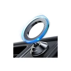 【2025年超強磁力/進化した両面テープ】Andobil マグセーフ スマホホルダー 車 マグネット 【安定性10倍UP】 Magsafe 車載ホルダー マグネット 超強磁力 片手操作 360度回転 スマホスタンド 磁石 両面テープ 高級合金素材 置くだけ 1