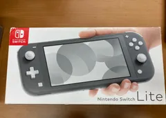 Nintendo Switch Lite グレー 本体 動作確認済み/箱、充電器付き
