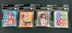 【まとめ売り】ワンピースカードゲーム オフィシャルカードスリーブ 10 光月日和 シャンクス ポートガス・D・エース  悪魔の実 4個SET ONE PIECE