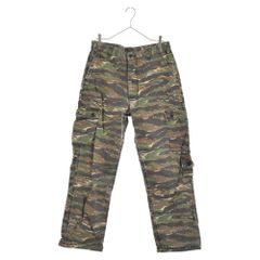 WTAPS (더블 탭) 17SS BUDS TROUSERS.TIGER STRIPE 버츠 트라우저 스트라이프 카고 바지 카모 위장 171GWDT-PTM01 카키