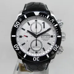 中古エドックス【EDOX】 01114-3-BIN-L クロノオフショア1 クロノグラフ オートマチック シルバーのサムネイル