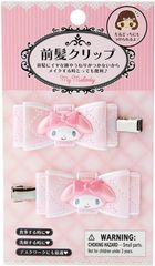 複数購入割引あり❣サンリオ 前髪クリップ キルトリボン ヘアクリップ マイメロディ