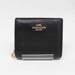 ☆1104　COACH　コーチ　スナップ　ウォレット　2つ折り財布　C2862