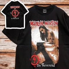 ⭐︎ マリリンマンソン MARILYN MANSON トイレ Tシャツ tee ティーシャツ バンド ロック ツアー ライブ デザイン 両面 プリント 派手 奇抜 古着 ビンテージ メタル ヒップホップ ラッパー アーティスト  p20/のサムネイル