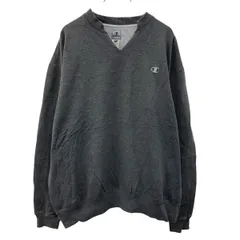 Champion 無地 スウェット トレーナー XL チャコールグレー チャンピオン 裏起毛 ワンポイントロゴ 古着卸 アメリカ仕入 a709-5793
