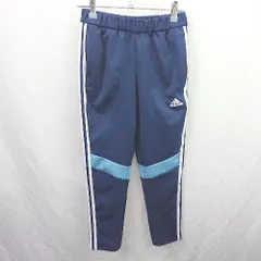 ◇ Θ adidas アディダス スポーツ キッズジャージパンツ サイズ140/57 ネイビー系 キッズ E  【1507280010082】