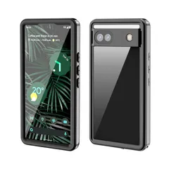 新品 【Yikasina】 Google Pixel 6a 防水ケース 6.1インチ IP68防水規格 防水 防雪 防塵 耐震 耐衝撃 付け外し簡単 au softbank ピクセル6a ケース ストラップホール付き ワイヤレス充電対応 (Google Pix