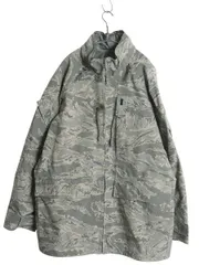 【お得なクーポン配布中!】 デッドストック 米軍実物 APECS デジタル タイガーカモ 迷彩 ゴアテックス ジャケット LARGE LONG 新品 09年製 ミリタリー USAF ABU ECWCS