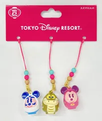 東京ディズニーリゾート スズマスコット お正月 巳 だるまミッキー&ミニー&カー 2025