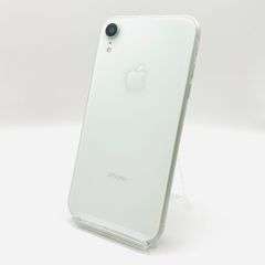 ソフトバンク iPhone XR 64GB MT032J/A ホワイト　SIMロック解除済み　利用制限〇　動作確認済み