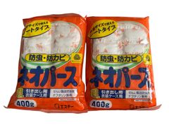 防虫・防カビ　ネオパース　引き出し用　衣装ケース用　2袋セット