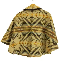ペンドルトン PENDLETON 総柄ウールケープコート レディース ONE SIZE のサムネイル