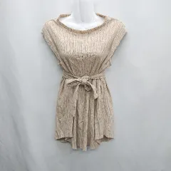 ◇ ◎ SLOBE IENA スローブ イエナ ストライプ柄 - カットソー サイズ表記なし ベージュ レディース E  【1407020001519】