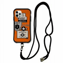 [iPhone11 Pro アイフォン11プロ] iPhoneSE 第2世代 第3世代 i-coronケース スマホショルダー付 アイフォン 15 Pro Max 14 13 12 11 スマホケース ショルダー タイプ 側面保護 耐衝撃 ロゴデザイン かわい