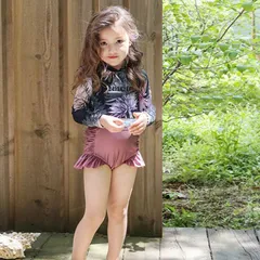 水着 女の子 UVカット かわいい おしゃれ かっこいい 水着 90cm 100cm 110cm 120cm 130cm 子供用 ベビー 小学生 キッズ 女子 子ども 水遊び プール 海 川 花柄 zrkN737