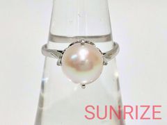 K14WG MIKIMOTO ミキモト パール  リング【T209】