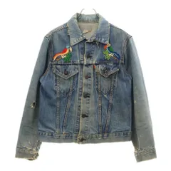 Levi's (リーバイス) 70's VINTAGE 70505 BIGE ボタン裏524 4th フォース ヴィンテージ デニムジャケット トラッカージャケット インディゴ ※カスタム品