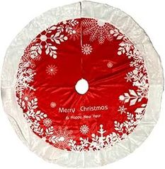 Almmy.6 ツリースカート レッド 足元隠し ツリーカバー クリスマス Xmas