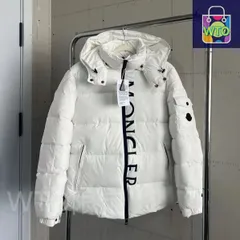 【新品未使用】MONCLER （モンクレール）白  ダウンジャケット｜本日限定特価｜新品未使用-WTO店名をご確認ください