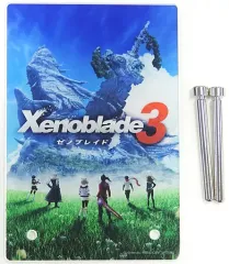 【中古】アクリルスタンド・アクリルパネル ジャケットイラスト オリジナルアクリルスタンド 「Switchソフト Xenoblade3(ゼノブレイド3)」 ゲオ購入特典