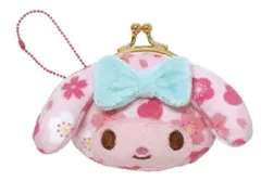 ケイ【送料無料】【サンリオキャラクターズ】【和雑貨シリーズ】フェイスミニがまぐち【マイメロディ】【ポーチ】【ケース】【小物入れ】【小銭入れ】【コインケース】【キーホルダー】【キーリング】【子供】【キッズ】【雑貨】【グッズ】【かわいい】