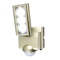 エルパ (ELPA) コンセント式 センサーライト 1灯 (白色LED/防水仕様) 屋外 センサーライト 足元 (ESL-ST1201AC) [1灯] [コンセント式]