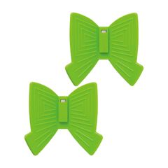 新品 コモライフ 磁石でピタッ! シリコン皿つかみ (2個組) 耐熱 滑り止め 磁石内蔵 オーブンミトン 鍋つかみ 緑