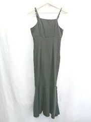 ◇ Θ Louere ルエレ ロング ワンピース サイズM ブラック系 レディース E  【1412260042550】