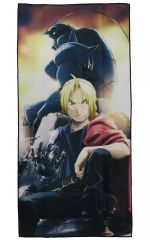 [중고] 수건 수건 에드워드 엘릭 & 알폰스 엘릭 빅 포스타올 [이치 반 복권 강철의 연금술사 FULLMETAL ALCHEMIST 문을 여는 자] D상