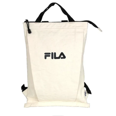 FILA フィラ リュック キャンパス 帆布 男女兼用 WHITE/BLACK