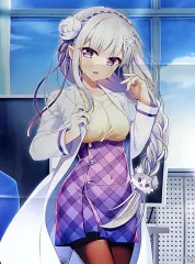 【中古】ポスター B2ポスター(八つ折) エミリア 「Re：ゼロから始める異世界生活」 月刊コミックアライブ 2022年8月号付録