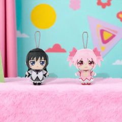 2体セット【劇場版 魔法少女まどか☆マギカ】Chibiぬいマスコット　暁美 ほむら　鹿目 まどか