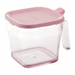 タッパーウェア スクエアSライン 350mL さくらカラー 手作り
