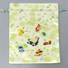 【中古】雑貨 集合草むら) 巾着ポーチ ポーチコレクション 「ポケットモンスター ブリリアントダイヤモンド・シャイニングパール 発売記念くじ」 F賞