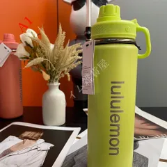 lululemon - Clove　新品未使用　lululemon 水筒　グレー　580ml org.jpg