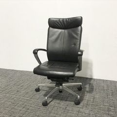 エグゼクティブチェア 社長椅子 ハイバック プレクサス チェア イトーキ ブラックT