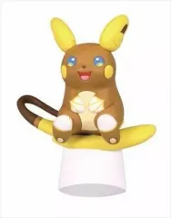 【中古】トレーディングフィギュア ライチュウ(アローラのすがた) 「ポケットモンスター サン＆ムーン アローラいっぱいコレクション」