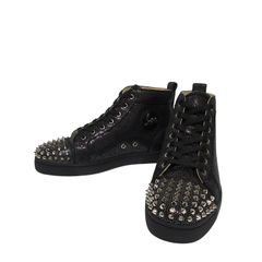 クリスチャンルブタン未使用メンズChristian Louboutinスニーカー41ブラック
