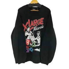 エクストララージ XLARGE LISTEN TO THE RECORD SWEATER メンズ JPN：XL 